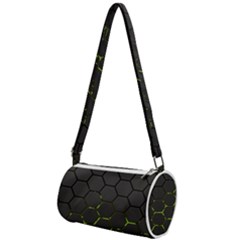 Green Android Honeycomb Gree Mini Cylinder Bag by Ket1n9
