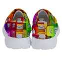 Colorful 3d Social Media Kids  Velcro No Lace Shoes View4