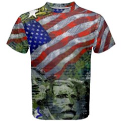 Usa United States Of America Images Independence Day Men s Cotton T-shirt by Ket1n9