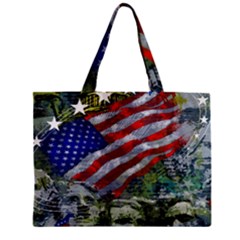 Usa United States Of America Images Independence Day Zipper Mini Tote Bag by Ket1n9
