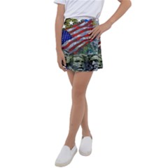 Usa United States Of America Images Independence Day Kids  Tennis Skirt by Ket1n9