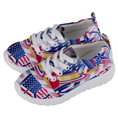 United States Of America Usa  Images Independence Day Kids  Lightweight Sports Shoes by Ket1n9