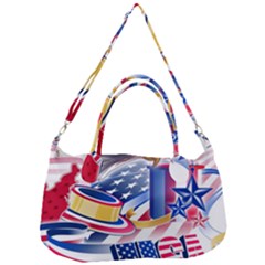 United States Of America Usa  Images Independence Day Removable Strap Handbag by Ket1n9