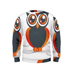 Owl Logo Kids  Sweatshirt