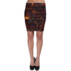 Books Library Bodycon Skirt by Ket1n9