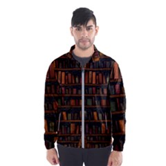 Books Library Men s Windbreaker by Ket1n9