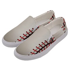 Baseball Men s Canvas Slip Ons by Ket1n9