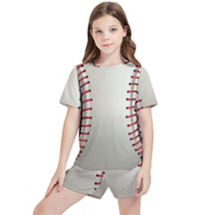 Baseball Kids  T-shirt And Sports Shorts Set by Ket1n9