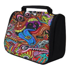 Art Color Dark Detail Monsters Psychedelic Full Print Travel Pouch (small) by Ket1n9