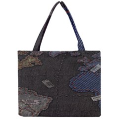 World Map Mini Tote Bag by Ket1n9