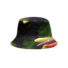 Bright Peppers Inside Out Bucket Hat (kids) by Ket1n9