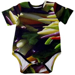 Bright Peppers Baby Short Sleeve Bodysuit by Ket1n9