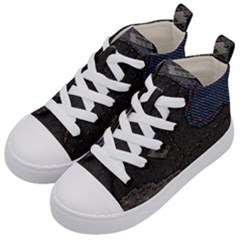 World Map Kids  Mid-top Canvas Sneakers by Ket1n9