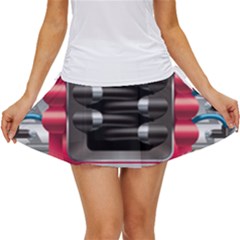 Car Engine Women s Skort