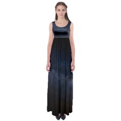 Cosmos-dark-hd-wallpaper-milky-way Empire Waist Maxi Dress by Ket1n9