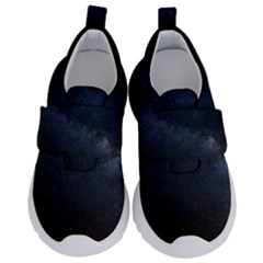Cosmos-dark-hd-wallpaper-milky-way Kids  Velcro No Lace Shoes by Ket1n9