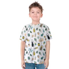 Insect Animal Pattern Kids  Cotton T-shirt