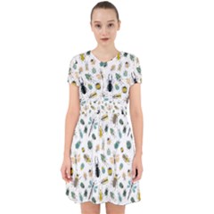 Insect Animal Pattern Adorable In Chiffon Dress by Ket1n9