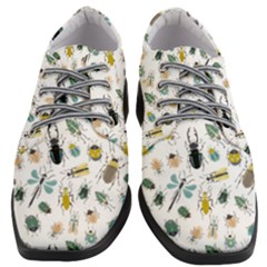 Insect Animal Pattern Women Heeled Oxford Shoes