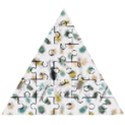 Insect Animal Pattern Wooden Puzzle Triangle View1