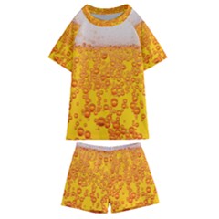 Beer Alcohol Drink Drinks Kids  Swim T-shirt And Shorts Set by Ket1n9
