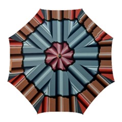 Shingle-roof-shingles-roofing-tile Golf Umbrellas by Ket1n9