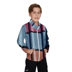 Shingle-roof-shingles-roofing-tile Kids  Windbreaker by Ket1n9