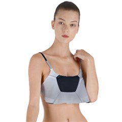 Soccer Ball Layered Top Bikini Top 