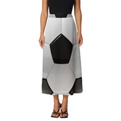 Soccer Ball Classic Midi Chiffon Skirt by Ket1n9