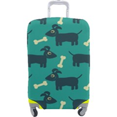Happy-dogs Animals Pattern Luggage Cover (large) by Ket1n9