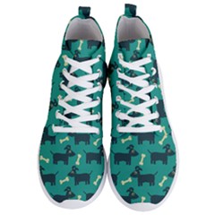 Happy-dogs Animals Pattern Men s Lightweight High Top Sneakers