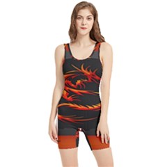 Dragon Women s Wrestling Singlet by Ket1n9