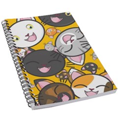 Cats-cute-kitty-kitties-kitten 5 5  X 8 5  Notebook by Ket1n9
