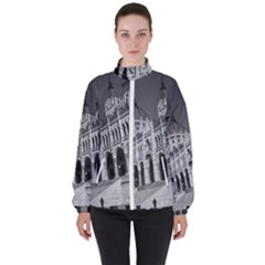 Architecture-parliament-landmark Women s High Neck Windbreaker by Ket1n9