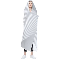 Background-pattern-stripe Wearable Blanket by Ket1n9