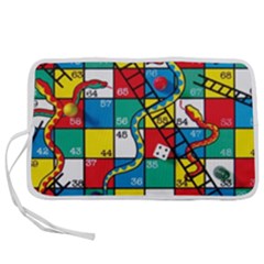 Snakes And Ladders Pen Storage Case (m) by Ket1n9