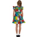 Snakes And Ladders Kids  Winged Sleeve Dress View4