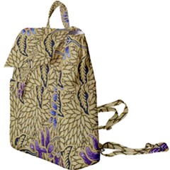 Traditional Art Batik Pattern Buckle Everyday Backpack by Ket1n9