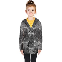 Space-universe-earth-rocket Kids  Double Breasted Button Coat by Ket1n9