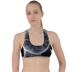 Space-universe-earth-rocket Criss Cross Racerback Sports Bra by Ket1n9