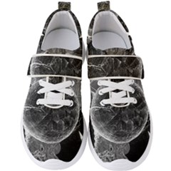 Space-universe-earth-rocket Men s Velcro Strap Shoes by Ket1n9