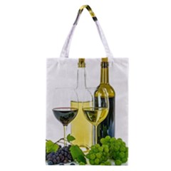 White-wine-red-wine-the-bottle Classic Tote Bag by Ket1n9