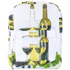 White-wine-red-wine-the-bottle Full Print Backpack by Ket1n9