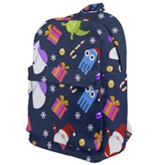 Colorful Funny Christmas Pattern Classic Backpack by Ket1n9