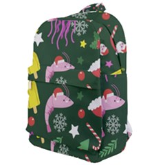 Dinosaur Colorful Funny Christmas Pattern Classic Backpack by Ket1n9