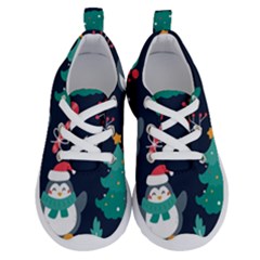 Colorful Funny Christmas Pattern Running Shoes by Ket1n9