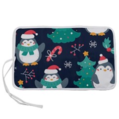 Colorful Funny Christmas Pattern Pen Storage Case (l) by Ket1n9