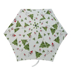 Christmas-santa-claus-decoration Mini Folding Umbrellas by Ket1n9
