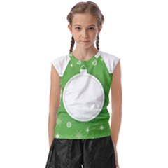 Christmas-bauble-ball Kids  Raglan Cap Sleeve T-shirt by Ket1n9