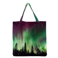 Aurora-borealis-northern-lights Grocery Tote Bag